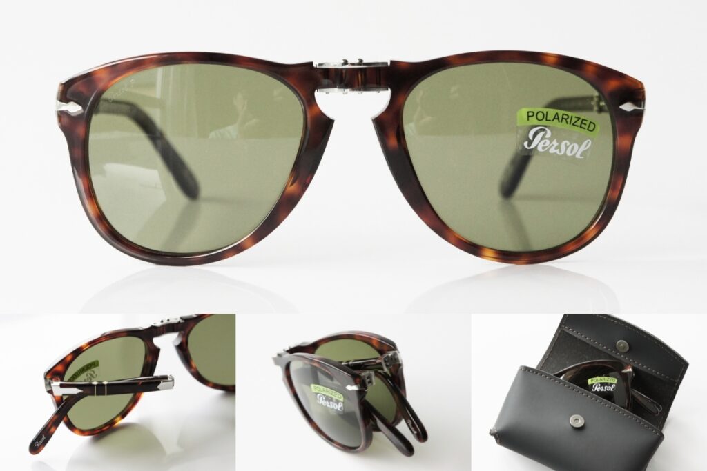 【スティーブマックイーンモデル】Persol 偏光 サングラス 714-S-M 24/P1 Folding Steve McQueen