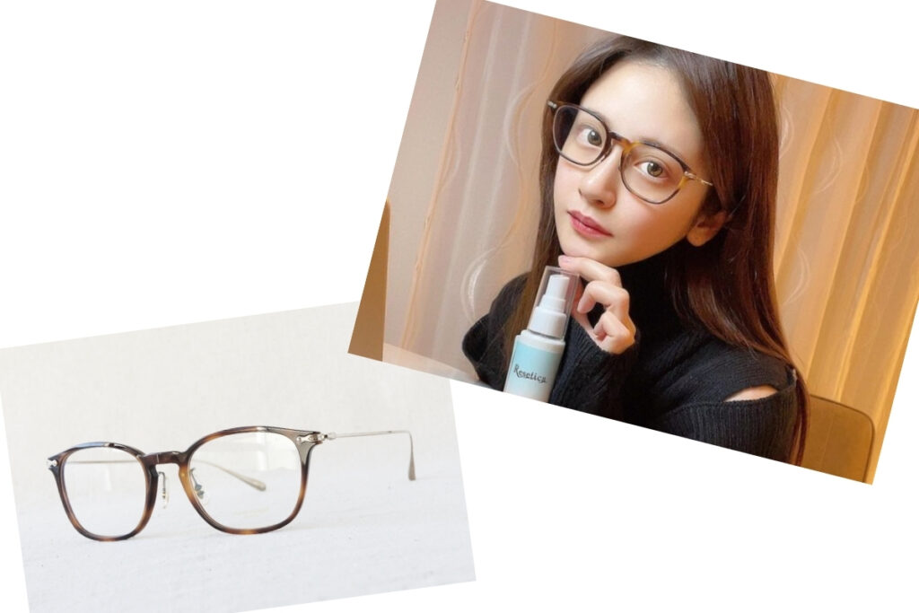 「OLIVER PEOPLES Winnett（ウィネット）OV5371D 1007」小澤美里さん 