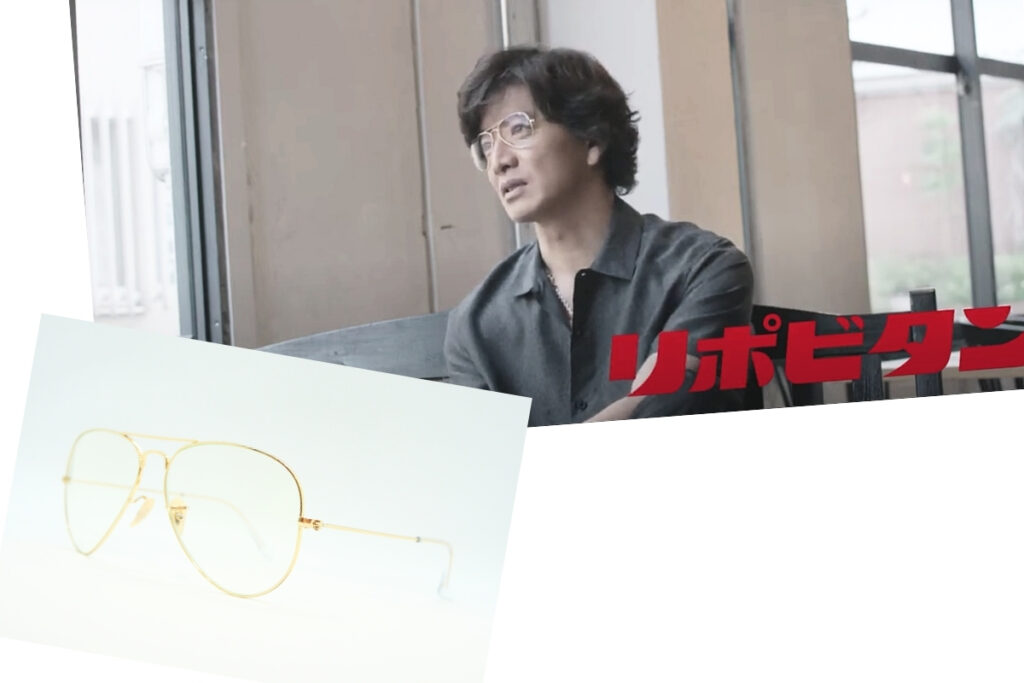 木村拓哉さん「RB3025 001/5F」レイバン